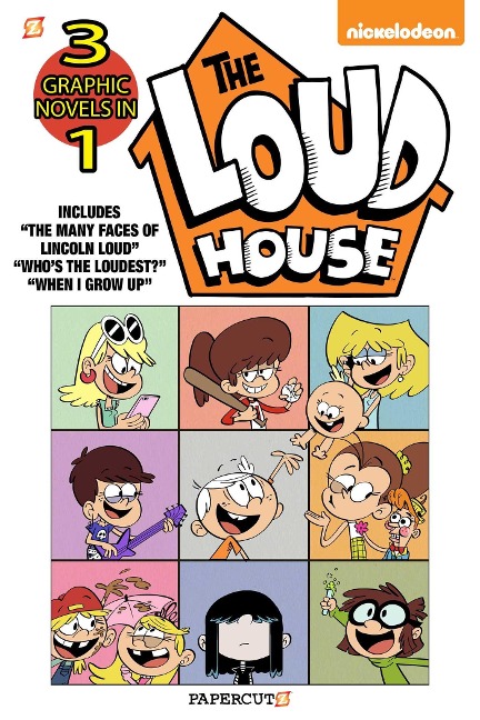 The Loud House 3-In-1 #4: The Many Faces of Lincoln Loud, Whos the Loudest? and the Case of the Stolen Drawers