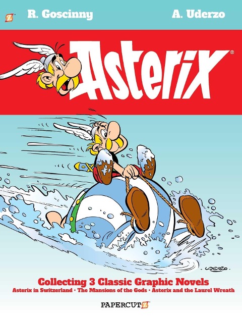 Asterix Omnibus Vol. 6: Collecting Asterix in Switzerland, the Mansions of the Gods, and Asterix and the Laurel Wreath