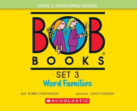 Bob Books - Word Families Hardcover Collection of 8 Stories Decodable Phonics Stories, Ages 4 and Up, Kindergarten, First Grade (Stage 3: Developing Reader)