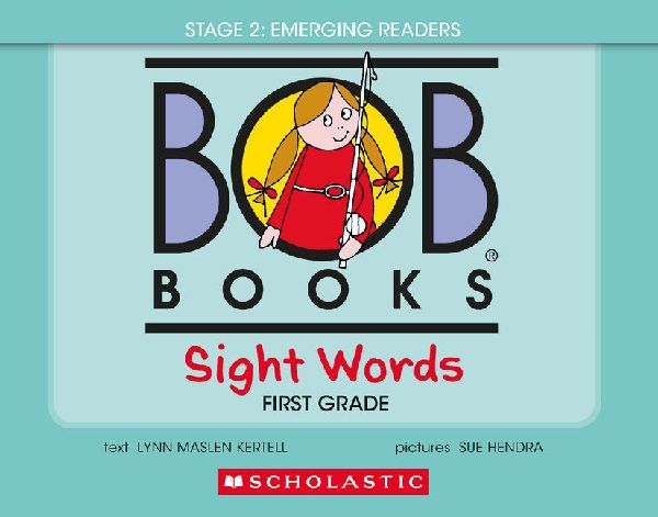 Bob Books - Sight Words First Grade Hardcover Collection of 10 Stories Decodable Phonics Stories, Ages 4 and Up, Kindergarten (Stage 2: Emerging Reader)