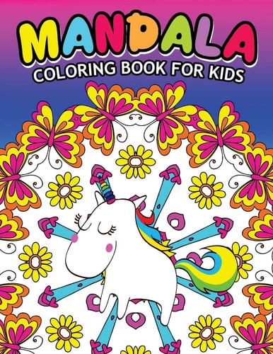 Mandala Coloring Book For Kids Easy Mandala Patterns for Kids