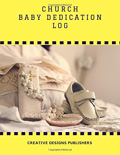 Church Baby Dedication Log Extra Large