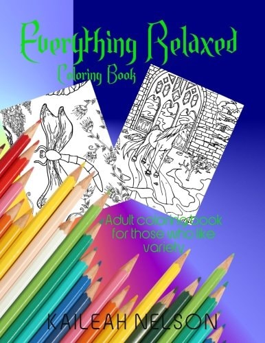 Everything Relaxed Coloring Book Adult Coloing Book
