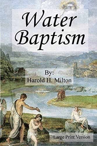 Water Baptism Large Print