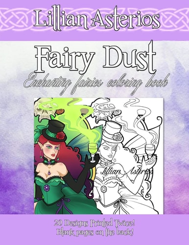 Fairydust Enchanting Fairy Coloring Book