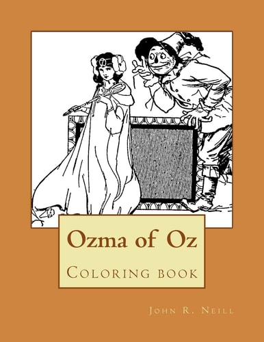 Ozma of Oz Coloring Book