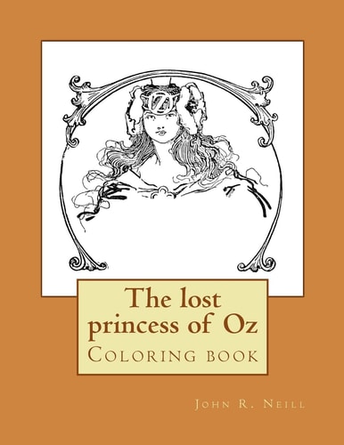 The Lost Princess of Oz Coloring Book