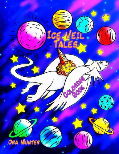 Ice Veil Tales Coloring Book