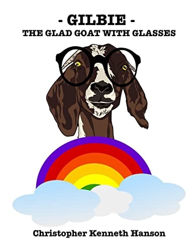 Gilbie The Glad Goat With Glasses