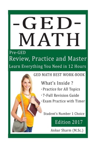 GED Math (preparation Workbook) GED Mathematics Prep Workbook