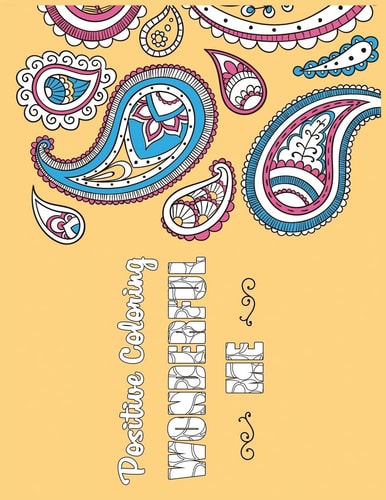 Wonderful Me Positive Coloring For A Better Life!