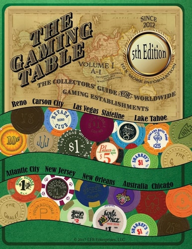 The GAMING TABLE VOLUME 1 A-I The Collectors' Guide for Worldwide Gaming Establishments