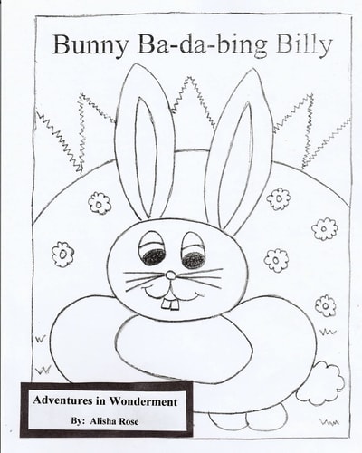 Bunny Ba-da Bing Billy Coloring Book