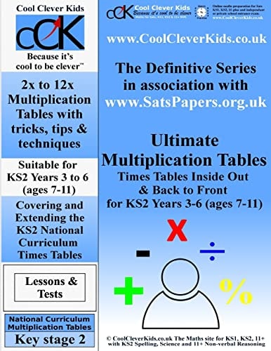 Ultimate Multiplication Tables Times Tables Inside Out & Back To Front