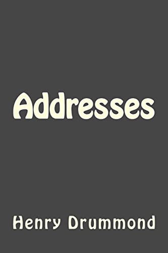 Addresses