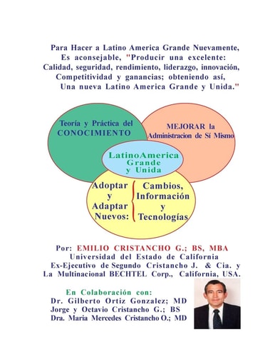 Para Hacer a Latina America Grande Nuevamente, Es Aconsejable, "Producir Una Exc