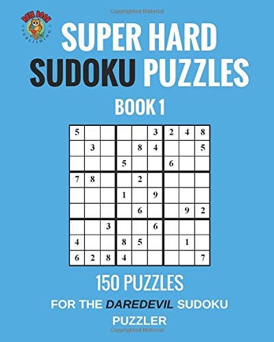 Super Hard Sudoku Puzzles Book 1