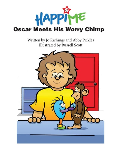 Oscar Meets His Worry Chimp. From the Makers of the HappiMe App!