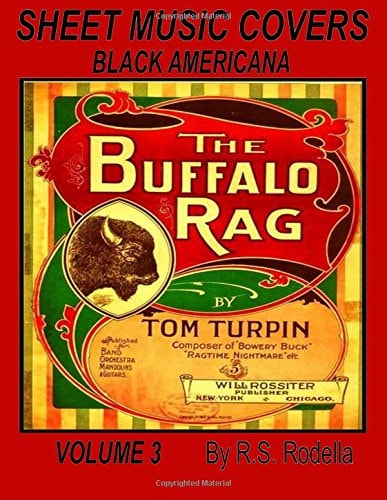 Sheet Music Covers Volume 3 Coloring Book Black Americana