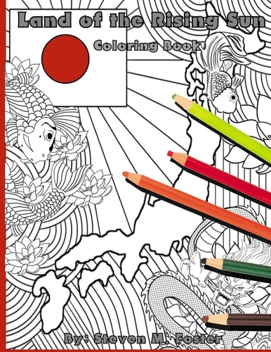 Land of the Rising Sun Coloring Book