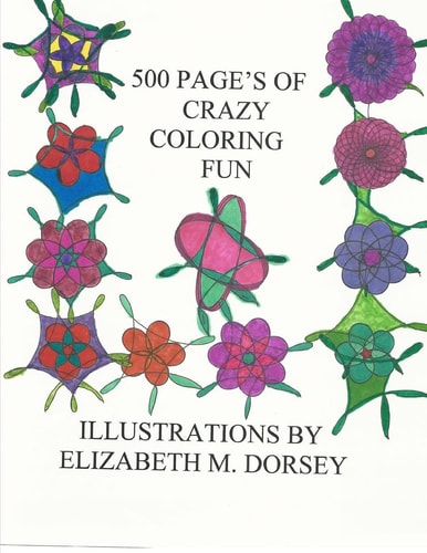 500 Pages of Crazy Coloring Fun