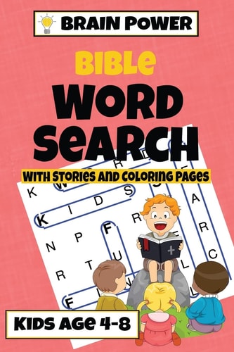 Bible Word Search for Kids 1 With Stories and Coloring Pages