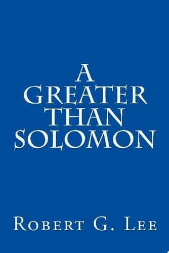 A Greater Than Solomon
