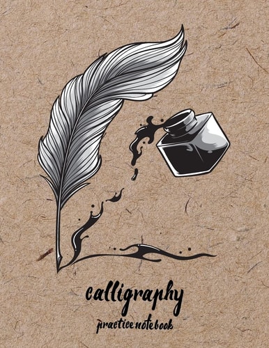 Calligraphy Practice NoteBook : Hand Lettering: Calligraphy Workbook :Wood (Training, Exercises and Practice:Lettering Calligraphy. Calligraphy Book)