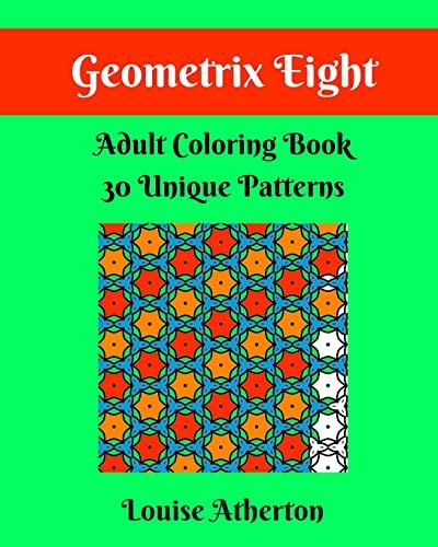 Geometrix Eight Coloring for Grownups