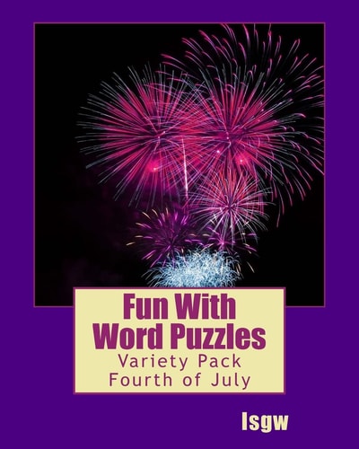 Fun with Word Puzzles Variety Pack One - Fourth of July