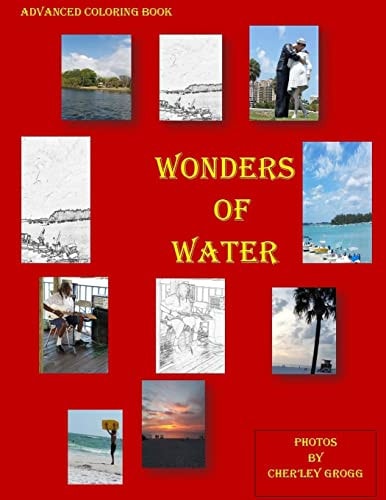Wonders of Water Advanced Coloring Book