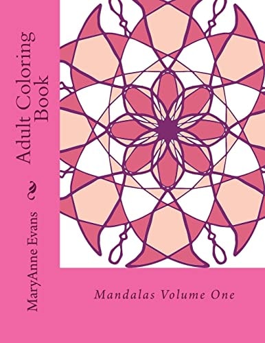 Adult Coloring Book Mandalas Volume One
