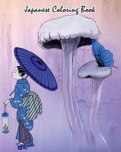Japanese Coloring Book Japanese Design And Stress Relieving Patterns For Adult Relaxation