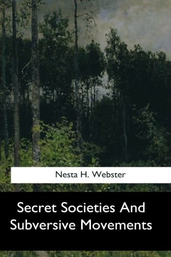 Secret Societies And Subversive Movements