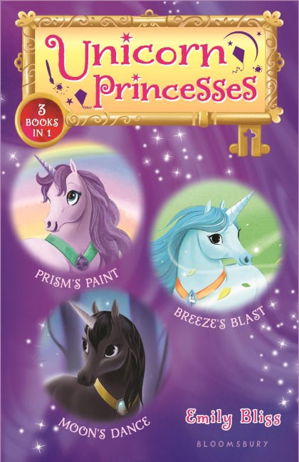 Unicorn Princesses Bind-Up Books 4-6: Prisms Paint, Breezes Blast, and Moons Dance