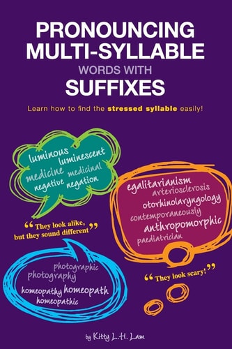 Pronouncing Multi-Syllable Words with Suffixes Learn How to Find the Stressed Syllable Easily!