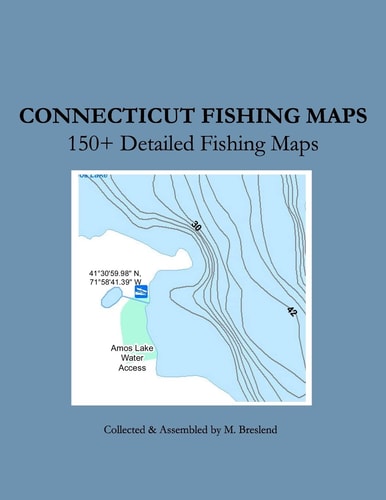Connecticut Fishing Maps 150+ Detailed Fishing Maps