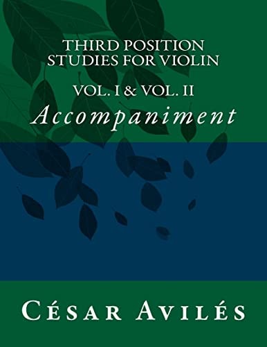 Third Position Studies for Violin Accompaniment