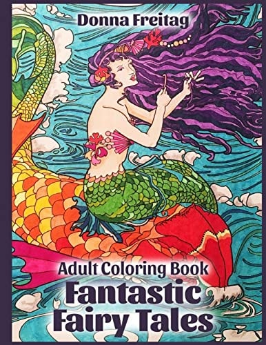 Fantastic Fairy Tales Adult Coloring Book