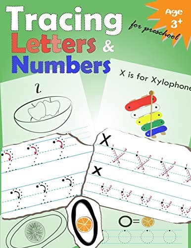 Tracing Letters and Numbers for Preschool Kindergarten Tracing Workbook