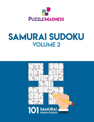 Samurai Sudoku: Volume 2 101 Puzzles