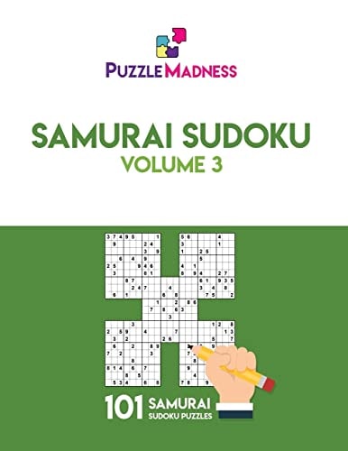 Samurai Sudoku: Volume 3 101 Puzzles
