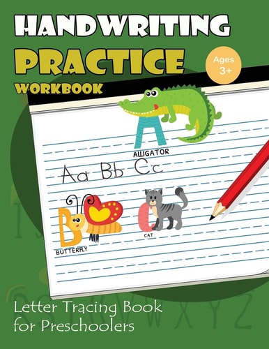 Handwriting Practice Workbook Letter Tracing Book for Preschoolers