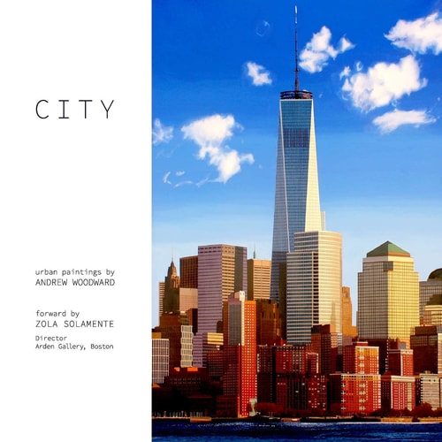 City Urban Paintings of New York, Boston and Denver