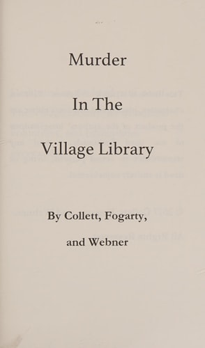 Murder in the Village Library