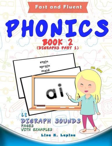 Phonics Flashcards (Digraph Sounds) 68 Flash Cards with Examples
