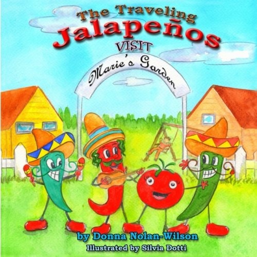 The Traveling Jalapeno's Visit Marie's Garden The Peppers Visit Maries Garden