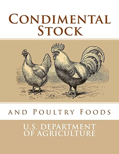 Condimental Stock and Poultry Foods