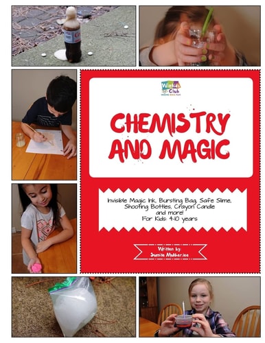 Chemistry and Magic Activity Pack with Chemistry and Magic Projects: 4-10 Year Old Kids!