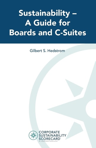 Sustainability -- a Guide for Boards and C-Suites